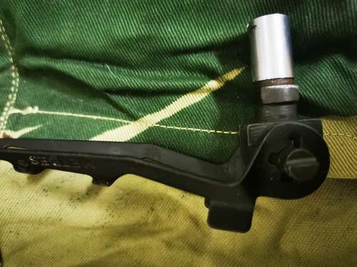 Rhodesian army FN/FAL grenade launcher sights /gas plug complete.
