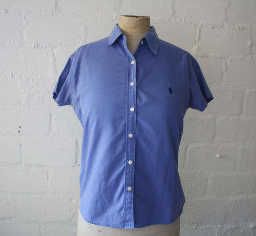 Vintage blue Ralph Lauren shirt size L