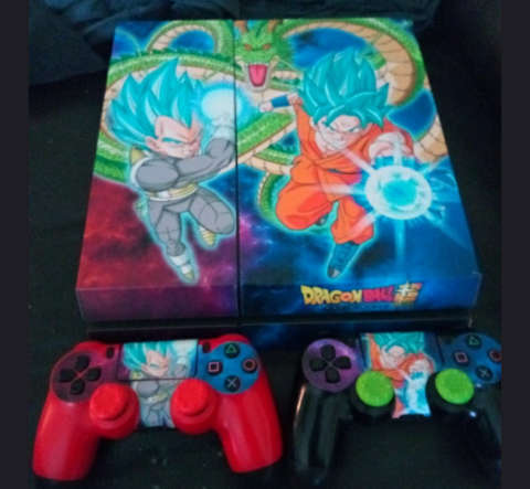 Dragon Ball Z PS4 Anime Decal Skin Sticker
