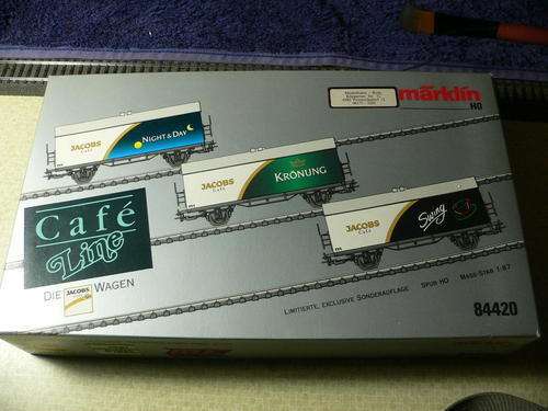 Marklin 84420 limited exclusive Jacobs coffee set.