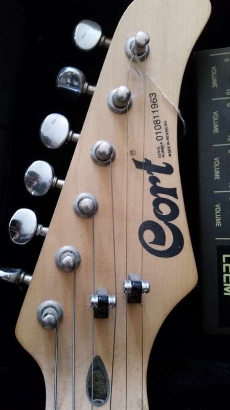 Court Electric Guitar (Black & White)