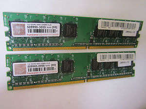 Transcend DDR2 2GB 800MHz, CL5