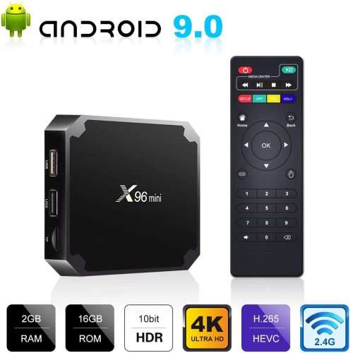 Authentic Android X96 Mini TV BOX 2GB 16GB AMLOGIC S905W QUAD CORE SUPPORT IP TV Lxtream code