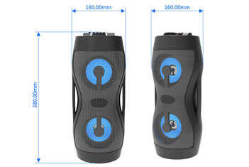 JBK PORTABLE WIRELESS SPEAKER WITH FM RADIO