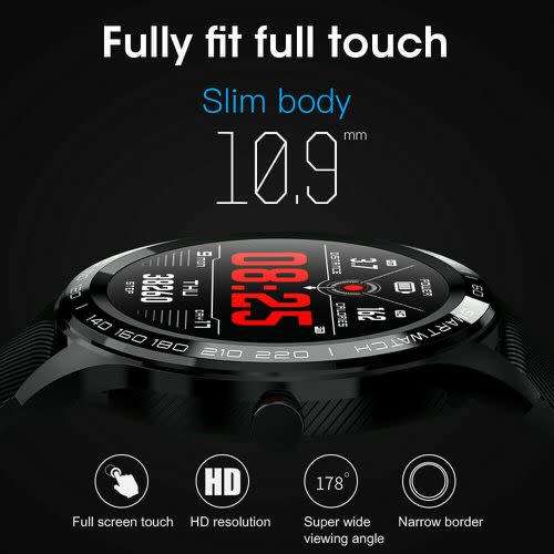 Smart Watch L9 IP68 Waterproof Smart Watch ECG PPG Heart Blood Pressure Multi-Sports Mode Man Smart