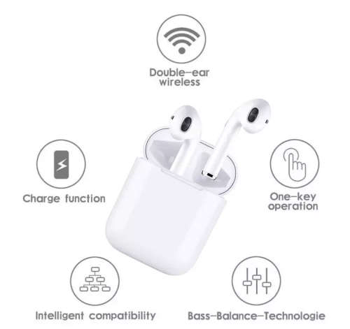TWS i9s True Wireless Stereo Bluetooth TWIN Earphones with Charging Case