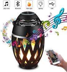Flame Atmosphere Lamp with Bluetooth Speaker