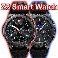 Z3 Smart Watch With SIM Card Slot Camera Message Reminder Step Tracker Gold
