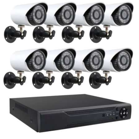 AHD Recording 8 Channel HD Security System
