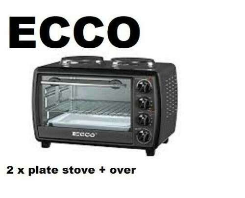 ECCO MINI OVEN 30L TWO PLATE STOVE