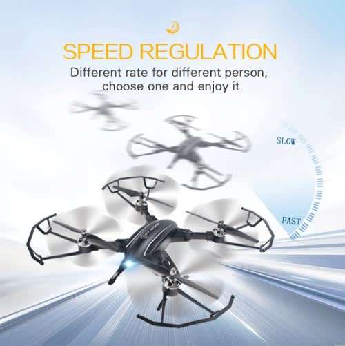 Flytec T22 24G Foldable RC Drone 4CH 6AXIS GYRO Aircraft with Hover Height Hold Function Remote Con