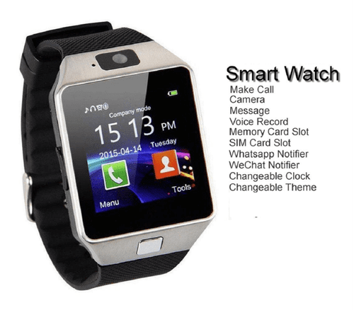 Smart Watch DZ09 Bluetooth Smartwatch With Camera
