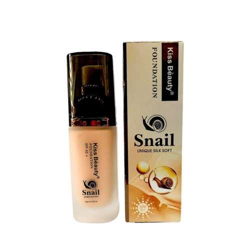 Pack Of 3 - Kiss Beauty Snail Unique Silk Soft Foundation