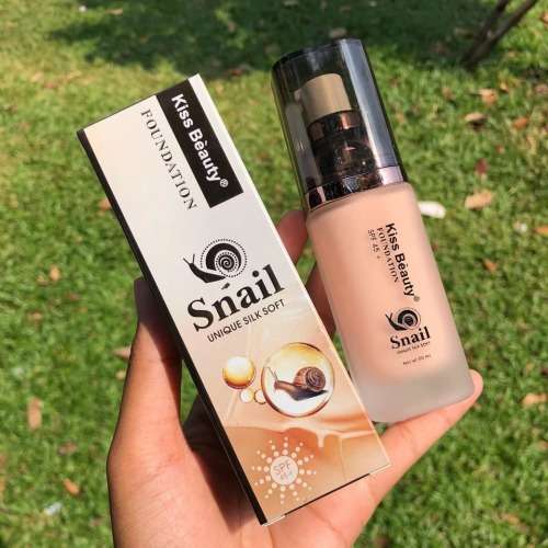 Pack Of 3 - Kiss Beauty Snail Unique Silk Soft Foundation