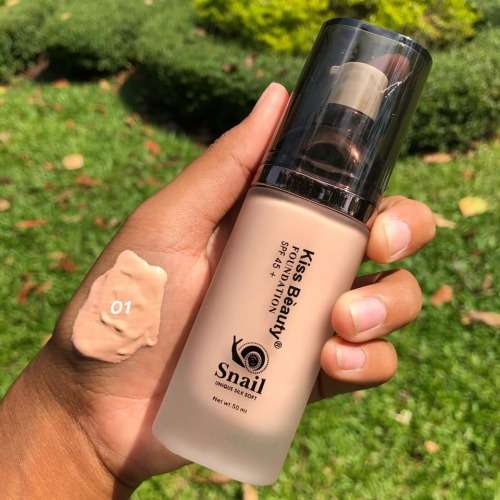 Pack Of 3 - Kiss Beauty Snail Unique Silk Soft Foundation
