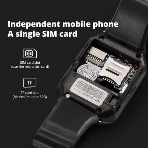 DZ09 Bluetooth Smart Watch with Camera