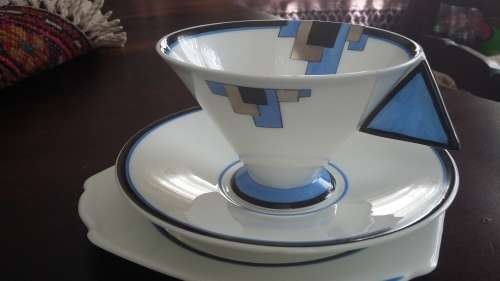 Shelley Art Deco "Vogue" tea set