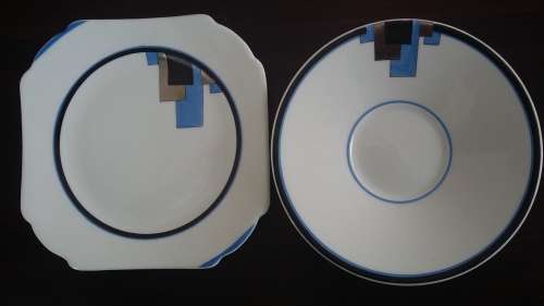 Shelley Art Deco "Vogue" tea set