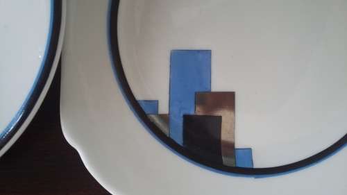 Shelley Art Deco "Vogue" tea set