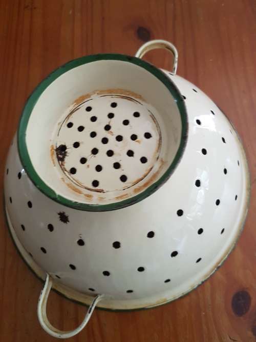 Enamel Strainer