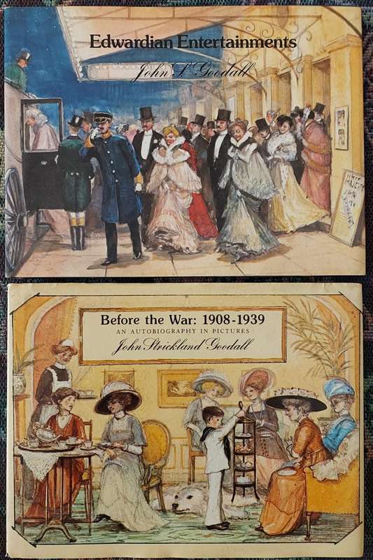 `Before the War 1908-1939` and `Edwardian Entertainments` by J.S. Goodall
