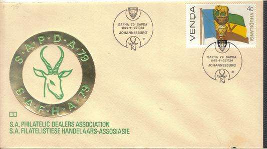 VEN 1979 S.A.F.H.A. 79  FDC 1.   22 11 1979