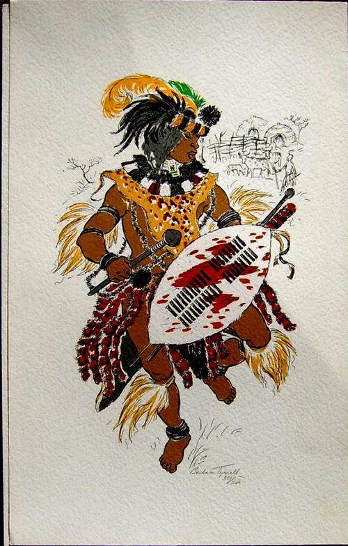 Barbara Tyrrell: Three Tribal Prints (signed & numbered)