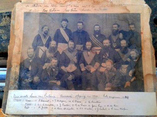 die eerste losie van pretoria,"aurora" opgerig in 1866 (freemasonry)