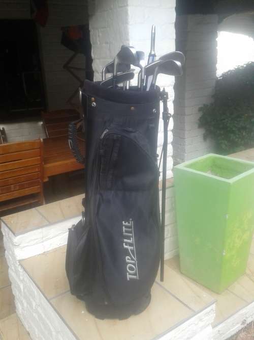 Golf Clubs & Bag