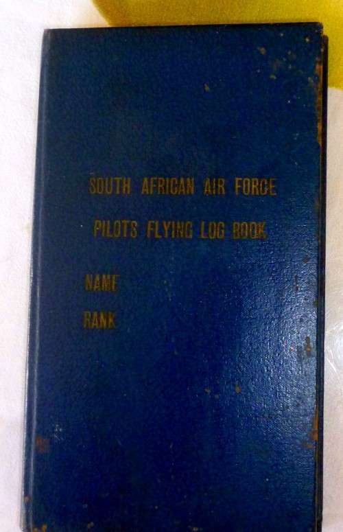 SAAF Pilots Flying Log Book 1939