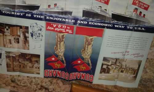 Cunard Line Brochures