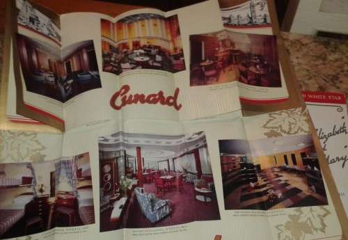 Cunard Line Brochures
