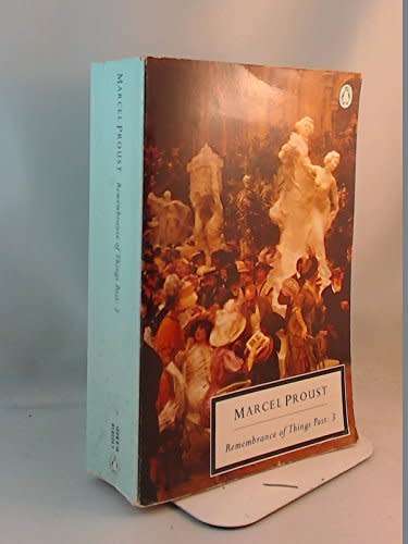 Remembrance of Things Past  (Three Volume Set)  Marcel Proust