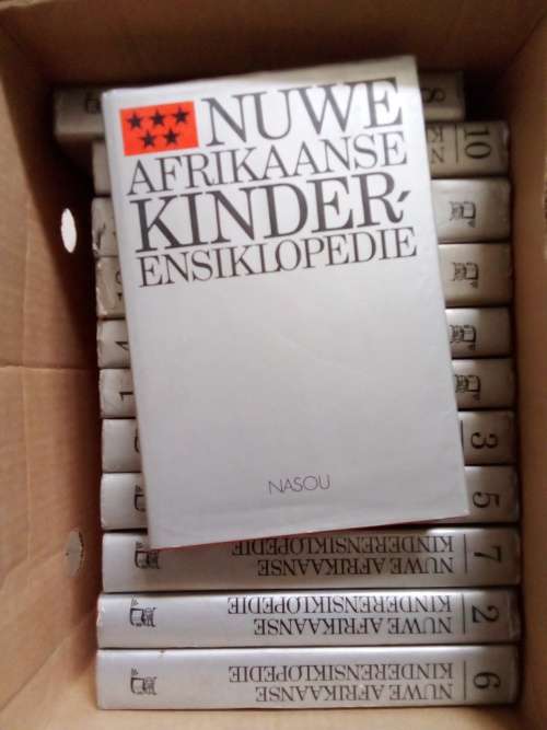 Nuwe Afrikaanse Kinder-Ensiklopedie- complete set