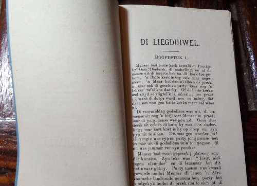 Die Liegduiwel  `n Afrikaanse Verhaal - D.F.Du Toit (1883)