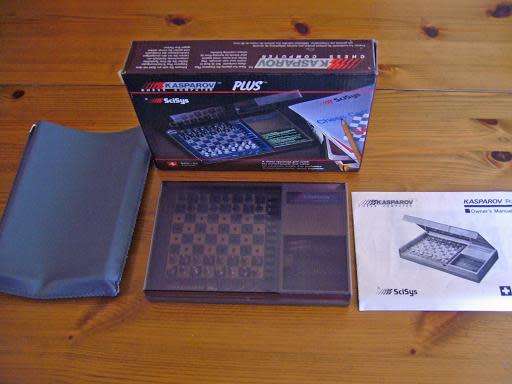 Vintage Kasparov Chess Computer Plus