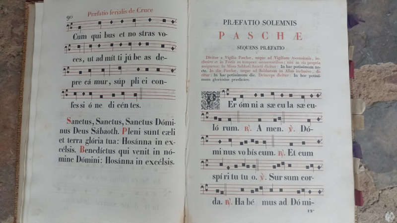 Canon Missae (1852) (Bishop`s personal copy)