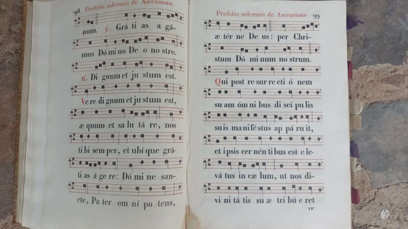 Canon Missae (1852) (Bishop`s personal copy)