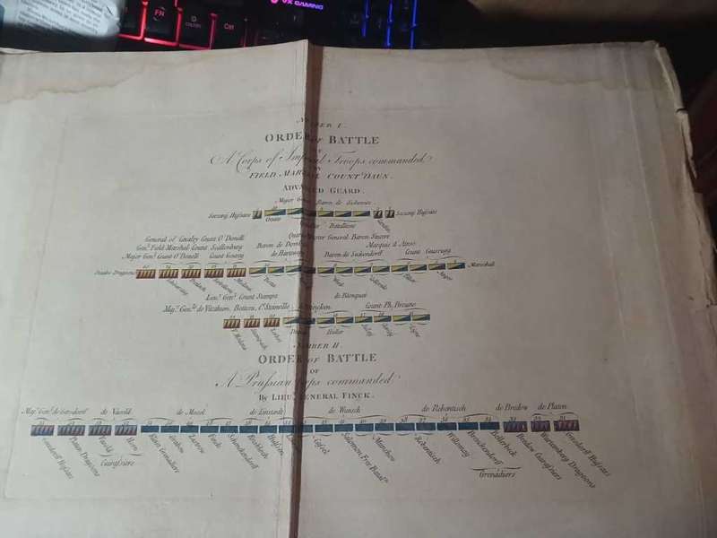 Relation of the Battle of Maxen ( Seven Years War)  (1785)