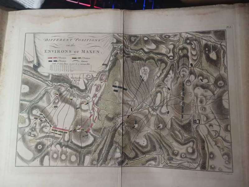 Relation of the Battle of Maxen ( Seven Years War)  (1785)