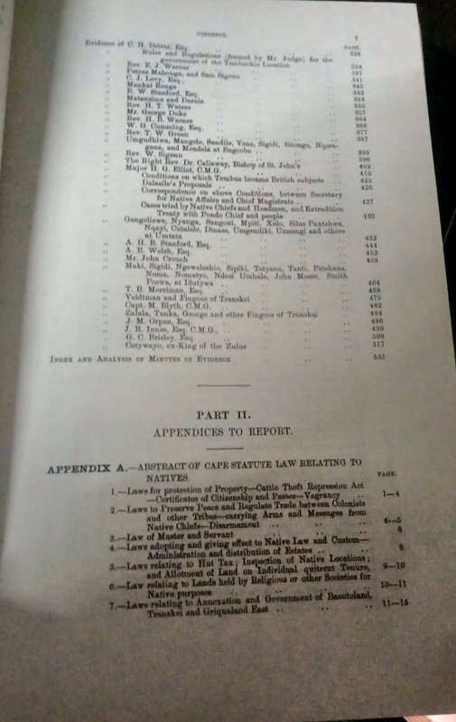 Native Laws and Customs,  Cape of Good Hope (1883) (two volumes)