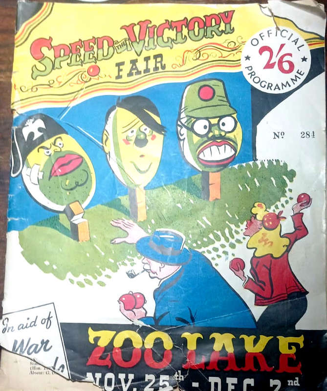 Speed the Victory Fair - Zoo Lake , Johannesburg - 1944 (numbered)