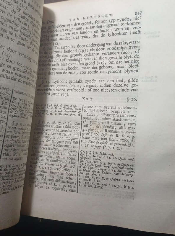 Inleiding tot de Hollandsche Rechtsgeleerdheid (Introduction to Dutch law) ( Hugo Grotius )  (1767)