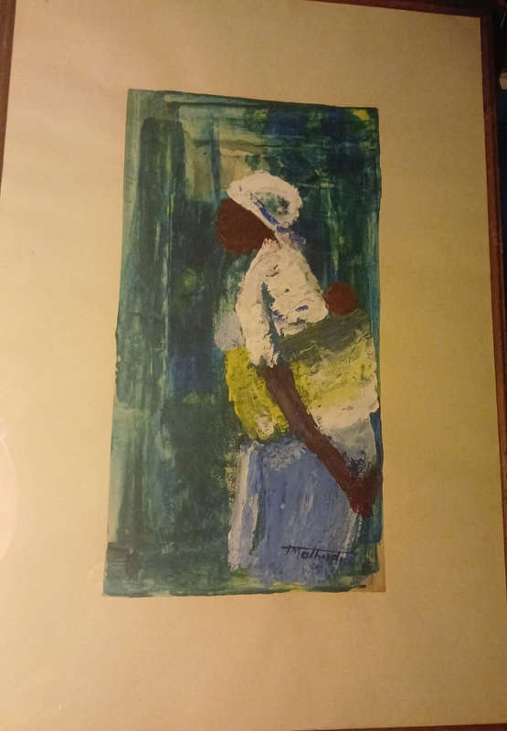 Thabo Gregory Mothudi - Mother & Child