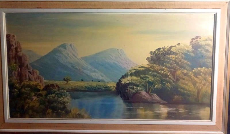 South African Landscape - Signed