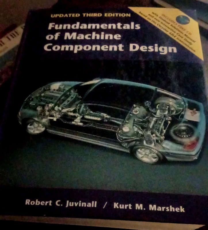 Fundamentals of Machine Component Design (with CD)