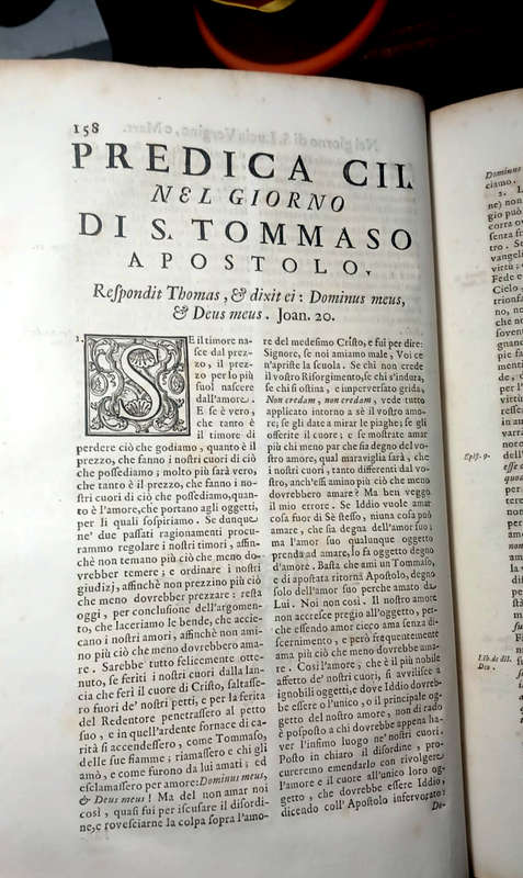 Delle Prediche Dette Nel Palazzo Apostolico Da Fra Francesco Maria d` Árezzo - three volumes (1713)