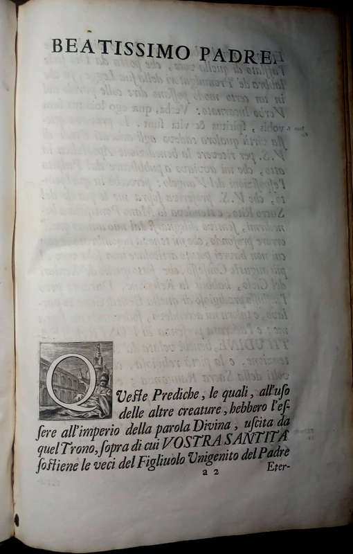 Delle Prediche Dette Nel Palazzo Apostolico Da Fra Francesco Maria d` Árezzo - three volumes (1713)