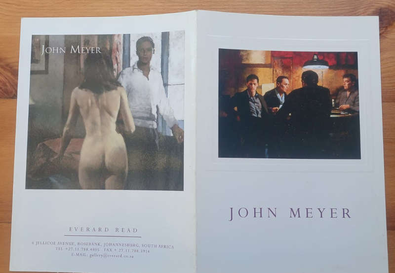 John Meyer- Recent Work (exhibition invitation)