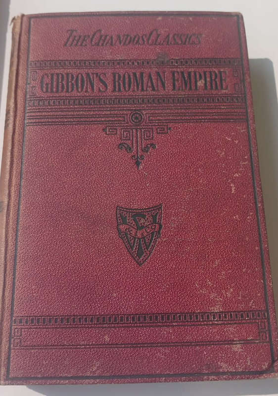 The History of the Decline and Fall of the Roman Empire (Four Volumes) (circa. 1880's)